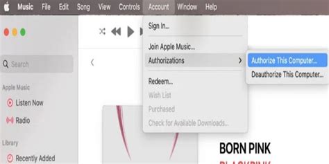 How to Authorize a Computer for Apple Music: A Detailed Guide